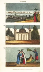 Veduta di Costantinopoli (Istanbul) all