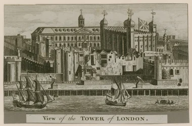 Vista della Torre di Londra