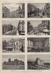 Vedute di Belfast, Ulster, Irlanda