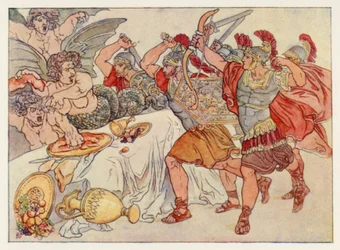 Eneide di Virgilio: Le Arpie