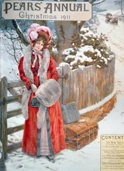 Aspettando la carrozza, dal Pears Annual, Natale 1911