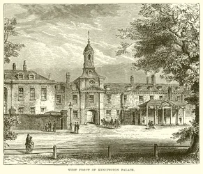 Facciata ovest di Kensington Palace