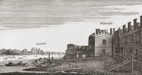 Whitehall, Londra, come era nel XVIII secolo, da 