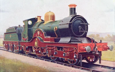 Wilkinson della Great Western Railway, illustrazione da The Book of the Locomotive di G. Gibbard Jackson, pubblicato nel 1924