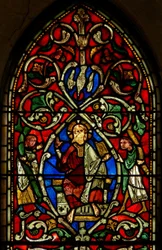 Finestra Ew raffigurante Cristo sull