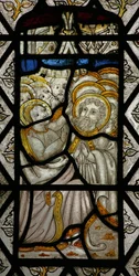 Finestra Sa raffigurante la Pentecoste