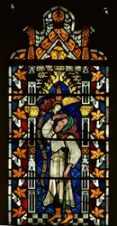 Vetrata raffigurante Abramo