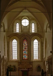 Finestra raffigurante una vista dell