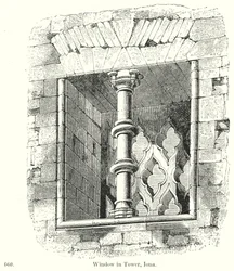 Finestra nella torre, Iona (incisione)
