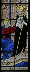 Finestra s4 raffigurante San Tommaso dubbioso