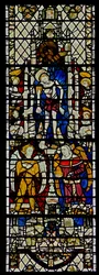 Finestra w12 raffigurante Corpus Christi