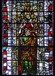 Finestra w3 raffigurante il Profeta Zaccaria