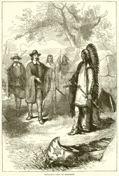 Visita di Winslow a Massasoit