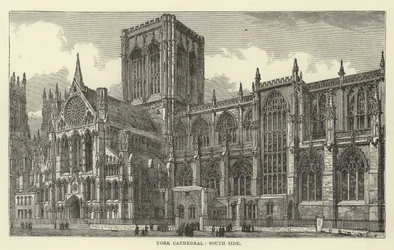 Cattedrale di York, lato sud