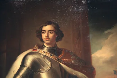 Ritratto di Pietro il Grande, metà XIX secolo