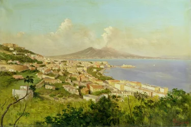 Vista sul Golfo di Napoli