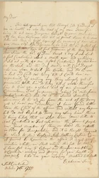Lettera a Allice Jones, Concord, Massachusetts, 7 ottobre 1755