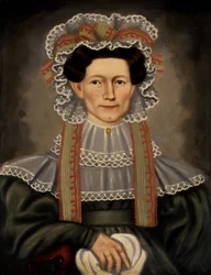 Signora della casa di Squire Williams, ca. 1829