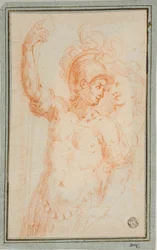 Soldato romano e donna