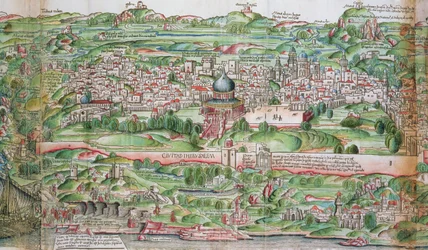 Mappa della Città di Gerusalemme, da 