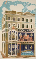 Costruttore di carrozze, illustrazione da 