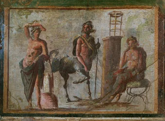 Apollo, Chirone e Ippocrate