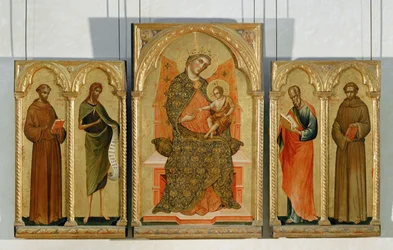 Centro: Madonna con bambino ...
