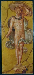 Portatore di fiori, Pompei, Italia (affresco)