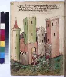A tutta pagina: castello e istruzioni per l