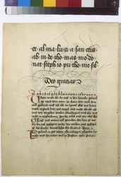 Pagina di testo completo con lombarde rosse