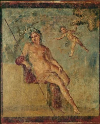 Ganimede. Dipinti murali da Pompei, Italia