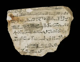 In una breve lettera, Qenherkhepechef chiede alla signora Inerouaou di consultare una chiaroveggente sulla morte dei suoi due figli ...