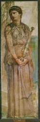 Medea con la spada, Ercolano, Italia (affresco)