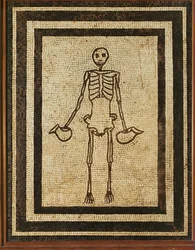 Memento Mori, a skeleton