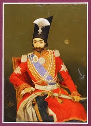 Nasser-al-Din Shah, re Qajar di Persia ...