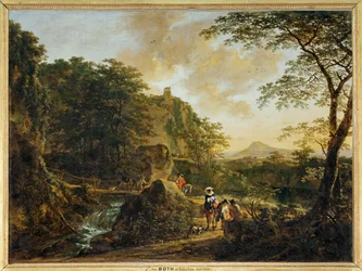 Paesaggio con viaggiatori ...