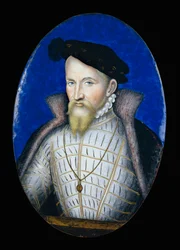 Piatto: Francois de Lorraine, duca di Guisa ...