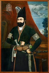Ritratto di Muhammad Shah Qajar, re di Persia ...