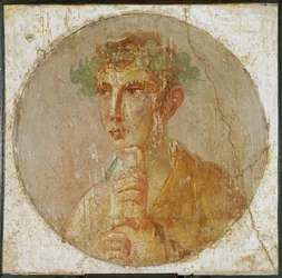 Ritratto di giovane con corona d