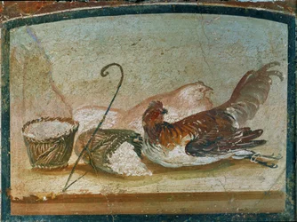Natura morta con pollame