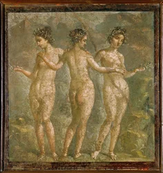 Le tre grazie, Eufrosine, Thalia e Aglaia