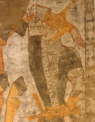 Guerriero ferito (affresco)