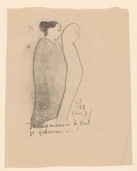 Due figure in piedi (Idealisti II e ulteriori annotazioni)