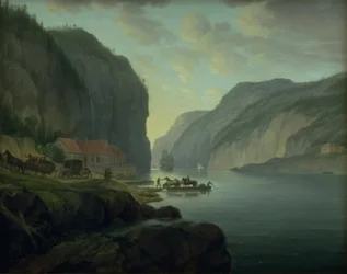 Svinesund vicino a Frederikshald in Norvegia