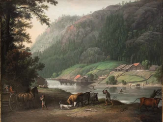 Tistedalen presso Frederikshald in Norvegia
