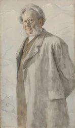 Ritratto di Henrik Ibsen 1828-1906, 1895