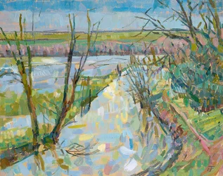 Il Cherwell da Rousham I