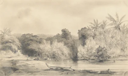 Ingresso del fiume Paiou, isola di Vanikoro