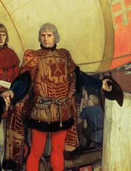 La partenza di Giovanni e Sebastiano Caboto da Bristol per il loro primo viaggio di scoperta nel 1497