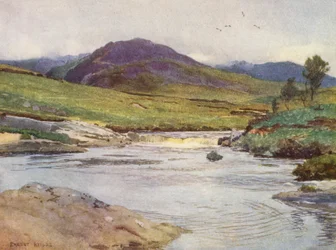 Il Black Water di Dee sopra il ponte